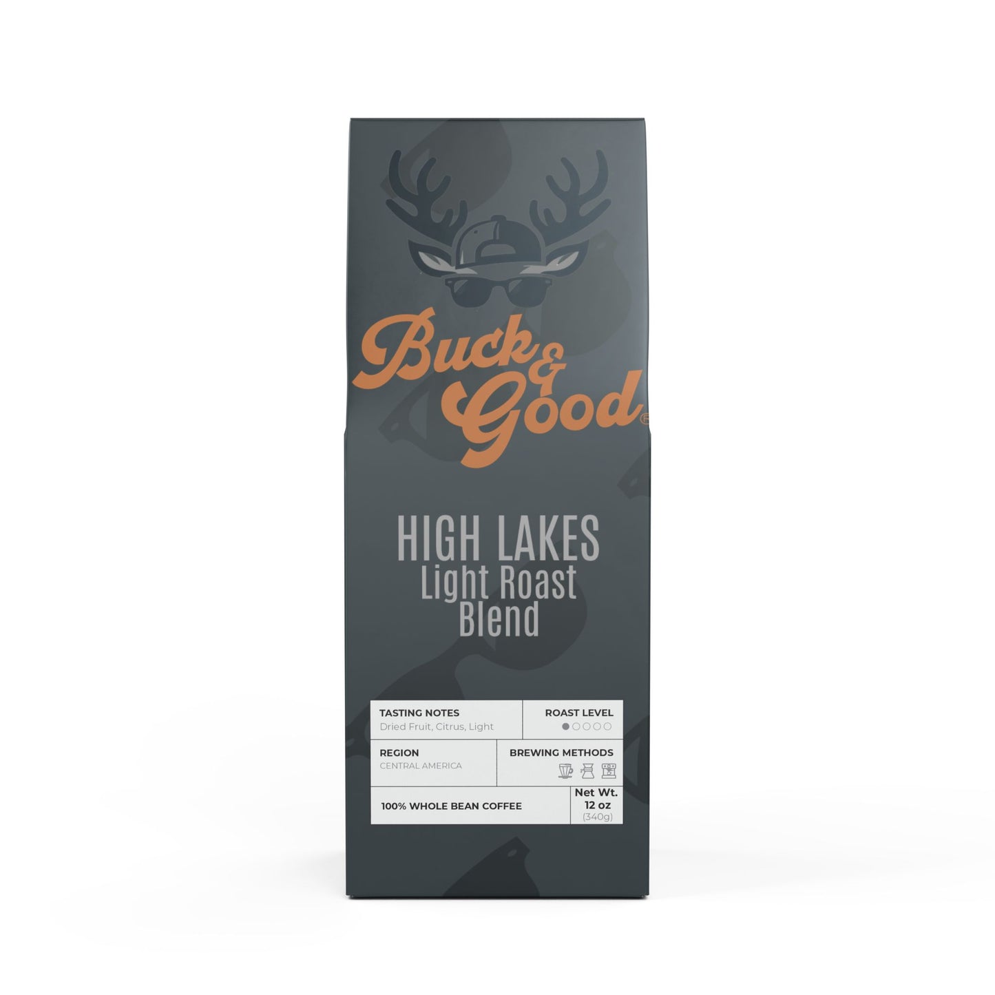 Buck & Good® High Lakes Coffee Blend (Light Roast)