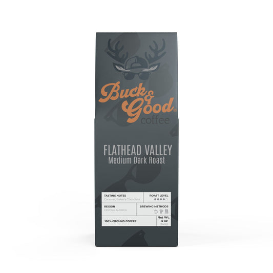 Buck & Good® Flathead Valley Coffee Blend (Medium-Dark Roast)