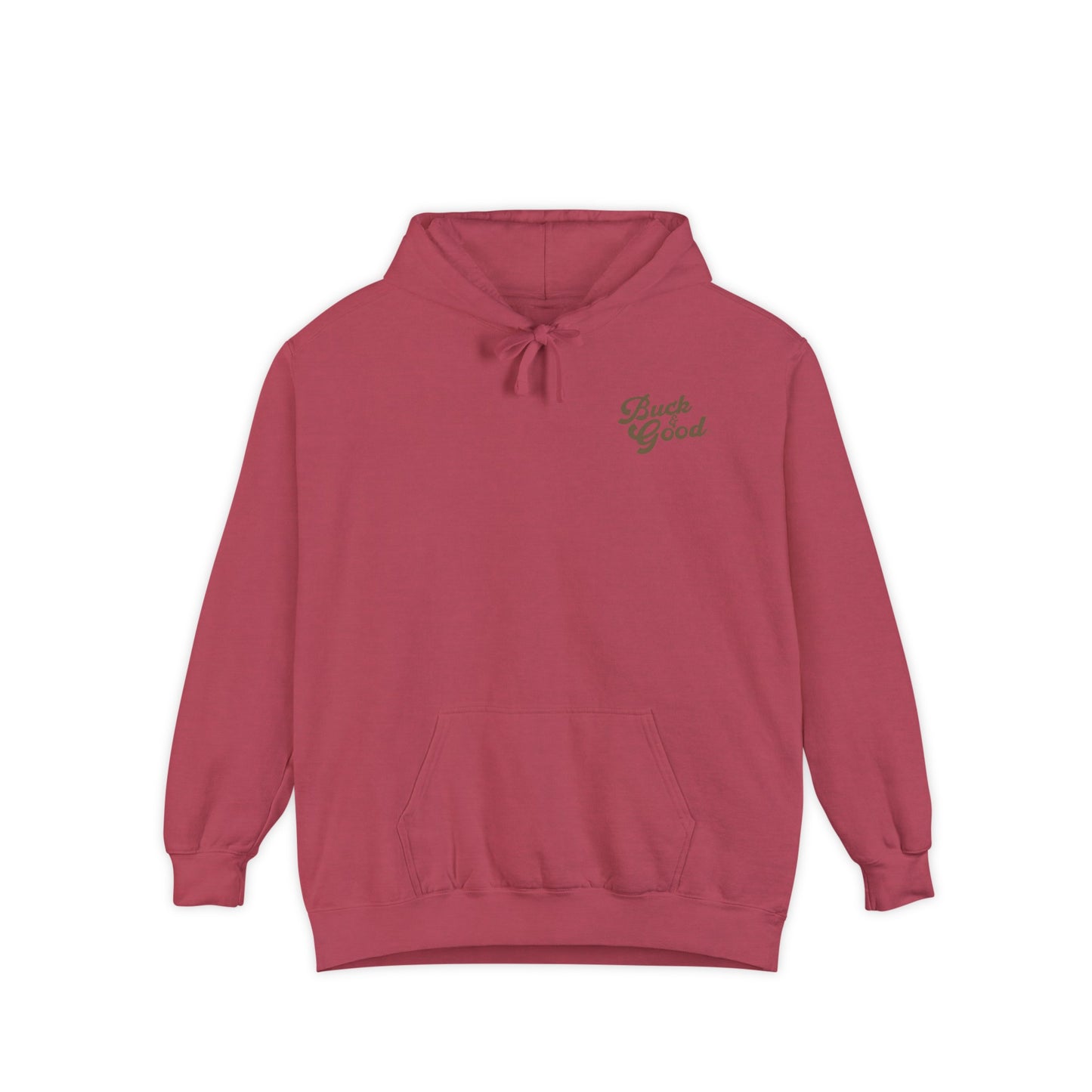 Buck & Good® Unisex Garment-Dyed Hoodie