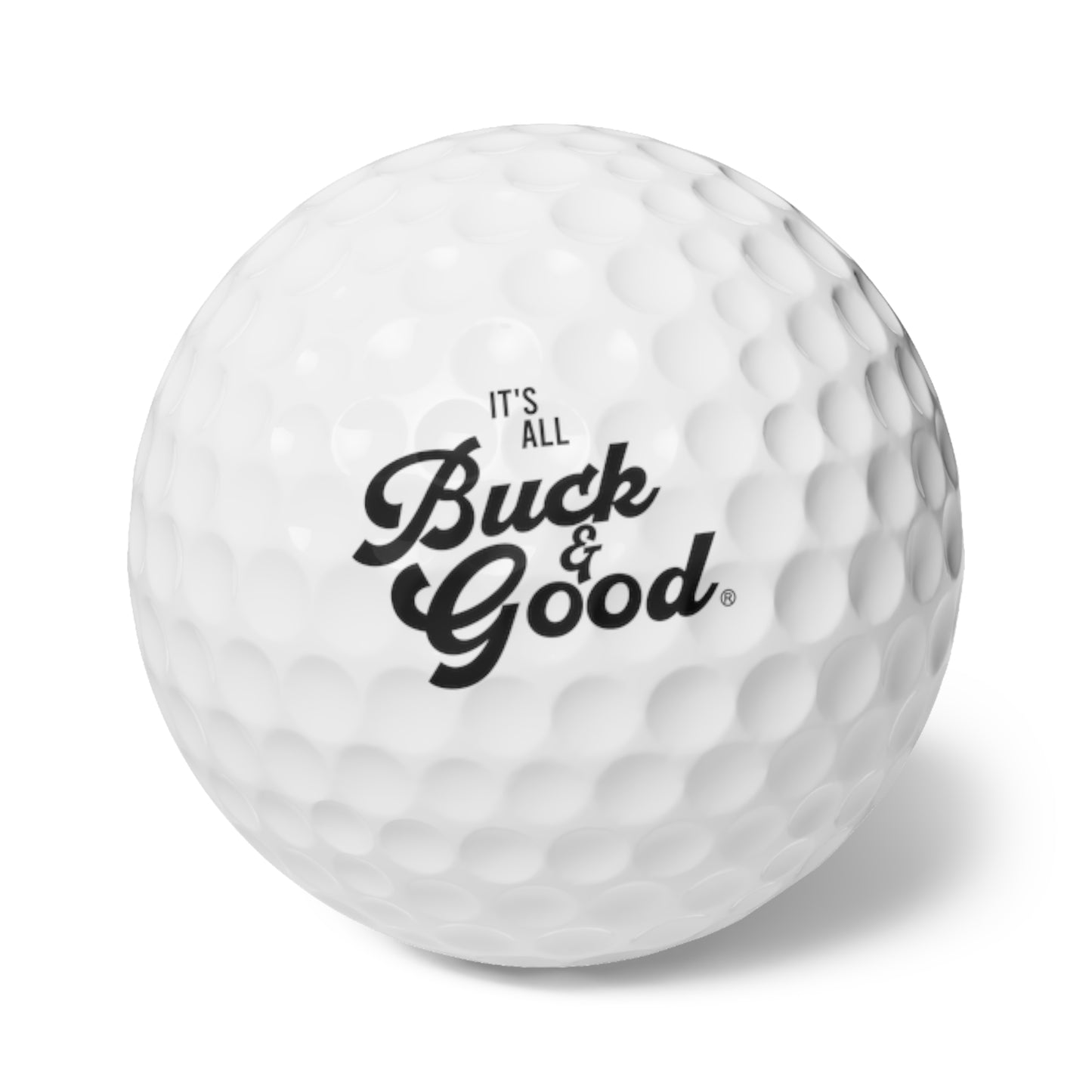 It's All Buck & Good® Golf Balls, 6pcs