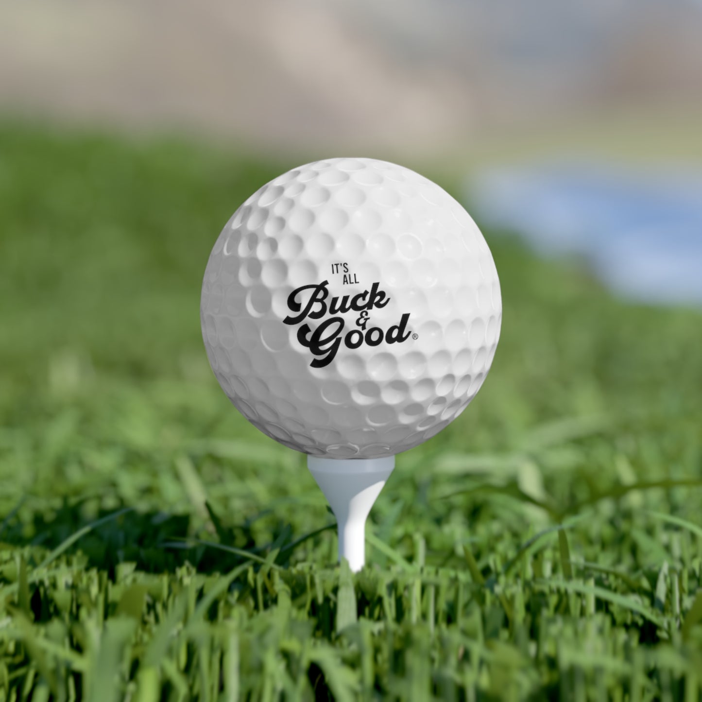 It's All Buck & Good® Golf Balls, 6pcs