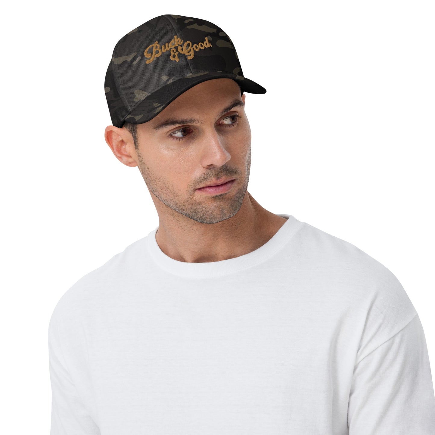 Buck & Good® Structured Twill Camo Cap