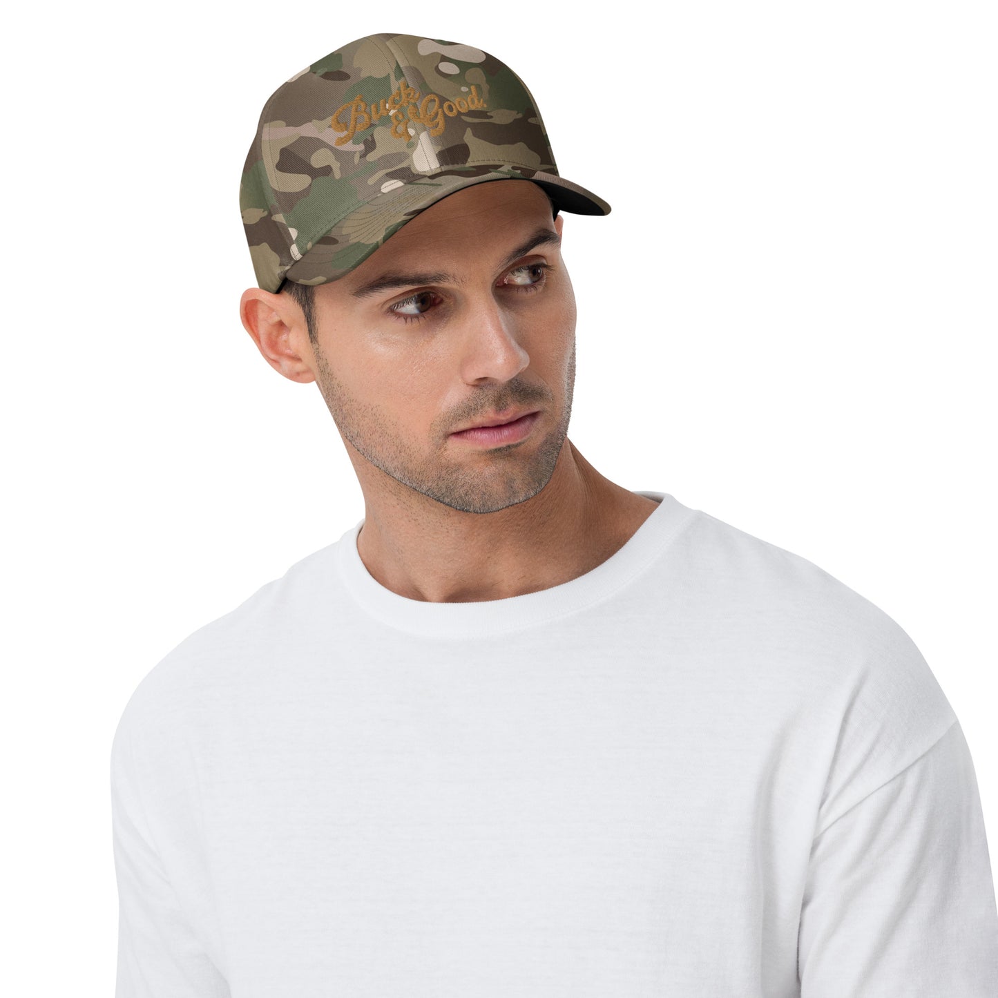 Buck & Good® Structured Twill Camo Cap